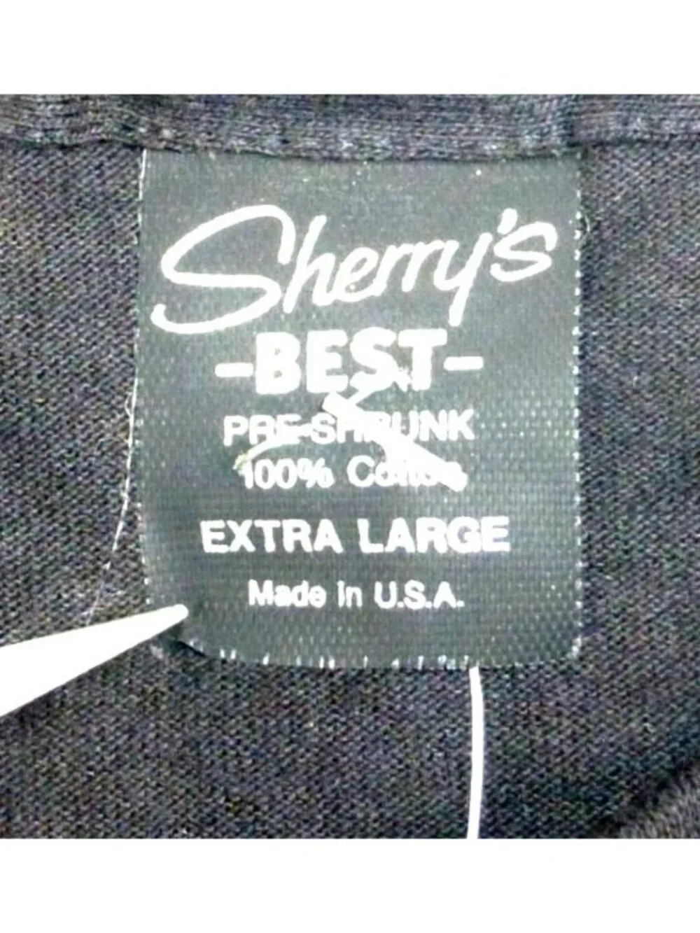 VTG Sherrys Best Black New Mexico Bear Graphic T-Shirt XL 100% Cotton Made In US - Picture 5 of 9